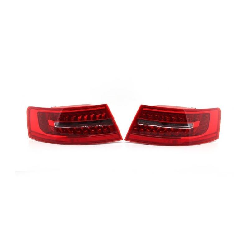 Generisch Rücklichtglas A6 C6 S6 Für Quattro RS6 Für Saloon Für Limousine 2009-2011 Auto Rücklicht Montage Blinker Bremsleuchte 4F5945095J 4F5945096J(A Pair) von Generisch