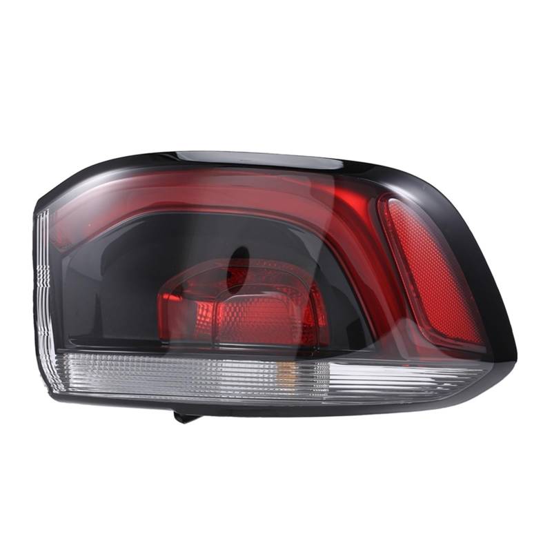 Generisch Rücklichtglas Auto Hinten Schwanz Licht Blinker Für Signal Rücklichter Bremse Warnung Lampe Für Jeep Für Compass 2017 2018 2019(Left outside) von Generisch