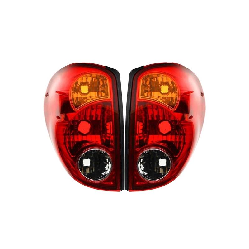 Generisch Rücklichtglas Auto Rot Hinten Schwanz Licht Für Mitsubishi L200 Triton Colt 2005-2014 für Mit Draht Drehen Für Signal Licht Bremse Nebel Lampe(Left and Right) von Generisch