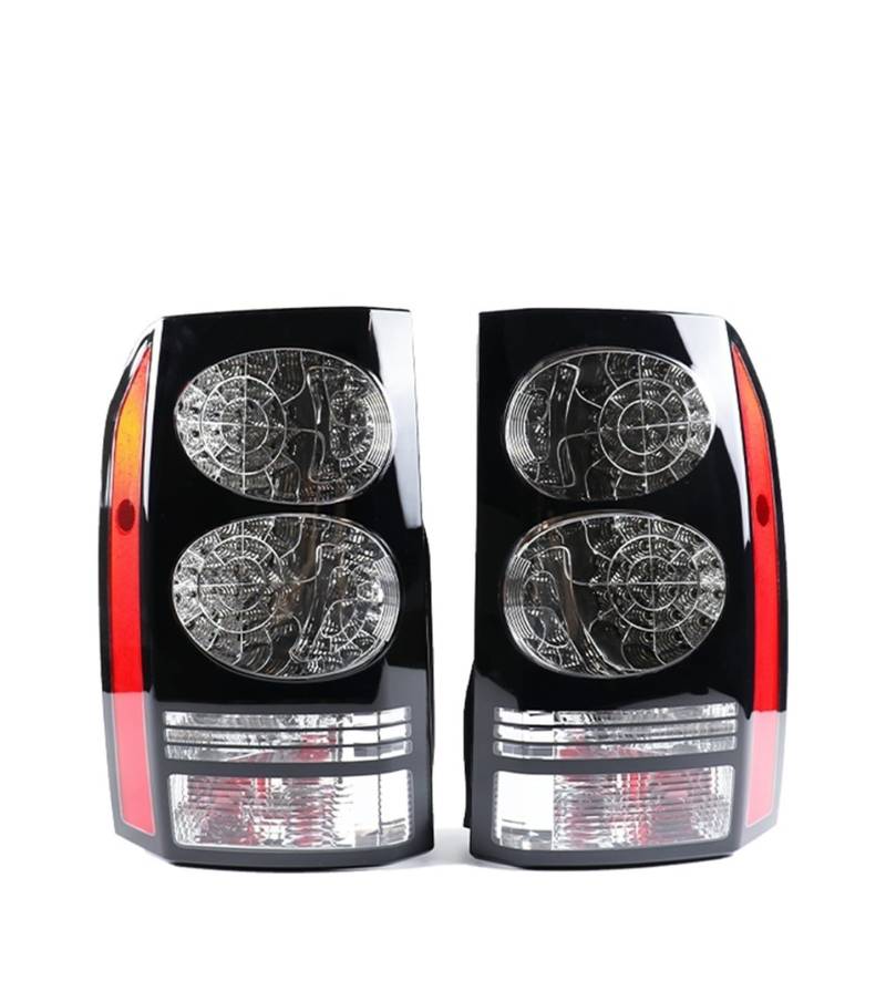 Generisch Rücklichtglas Auto-Rücklichter, Bremsleuchte hinten, Blinker, Warnleuchten für Discovery 3 2006–2019/für Discovery 4 06–16(A Pair) von Generisch