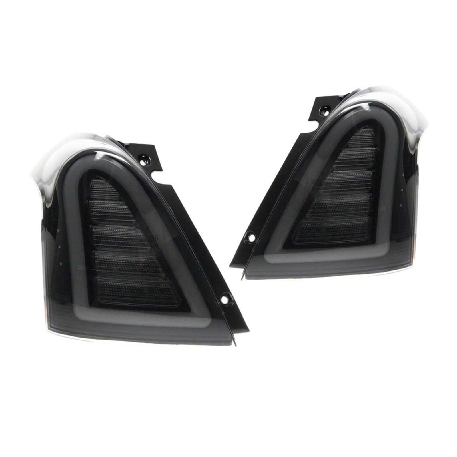 Generisch Rücklichtglas Bremse Blinker Rücklichter Auto Rücklichter Für Suzuki Für Swift 2005-2016 Rücklicht Montage Lauflichter(2pcs Taillights) von Generisch