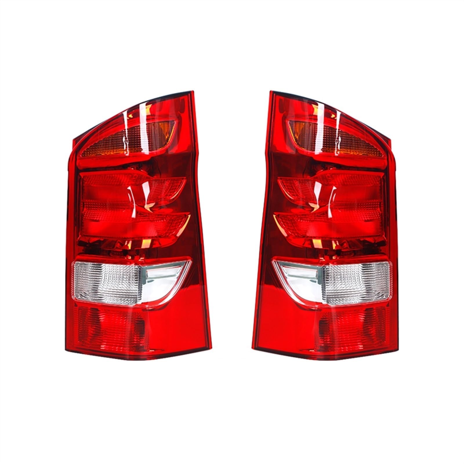 Generisch Rücklichtglas For Mercedes For Benz For Vito For Valente W447 2015-2020 Car Tail Light Rear Brake Warning Reflector Signal Fog Lamp Car Accessories(1Pair) von Generisch