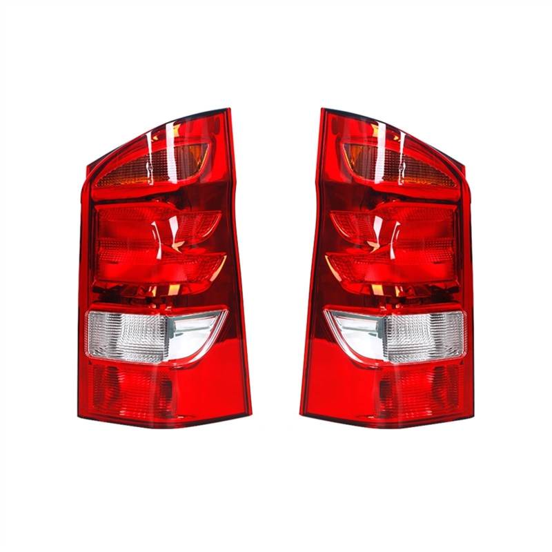 Generisch Rücklichtglas For Mercedes For Benz For Vito For Valente W447 2015-2020 Car Tail Light Rear Brake Warning Reflector Signal Fog Lamp Car Accessories(1Pair) von Generisch