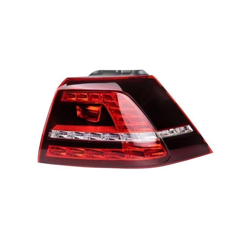 Generisch Rücklichtglas Für Golf 7 2013-2017 Hinten Schwanz Licht Blinker Für Signal Bremse Biegen Lampe Auto Teile Rücklicht Montage Auto Zubehör(Outside Right) von Generisch