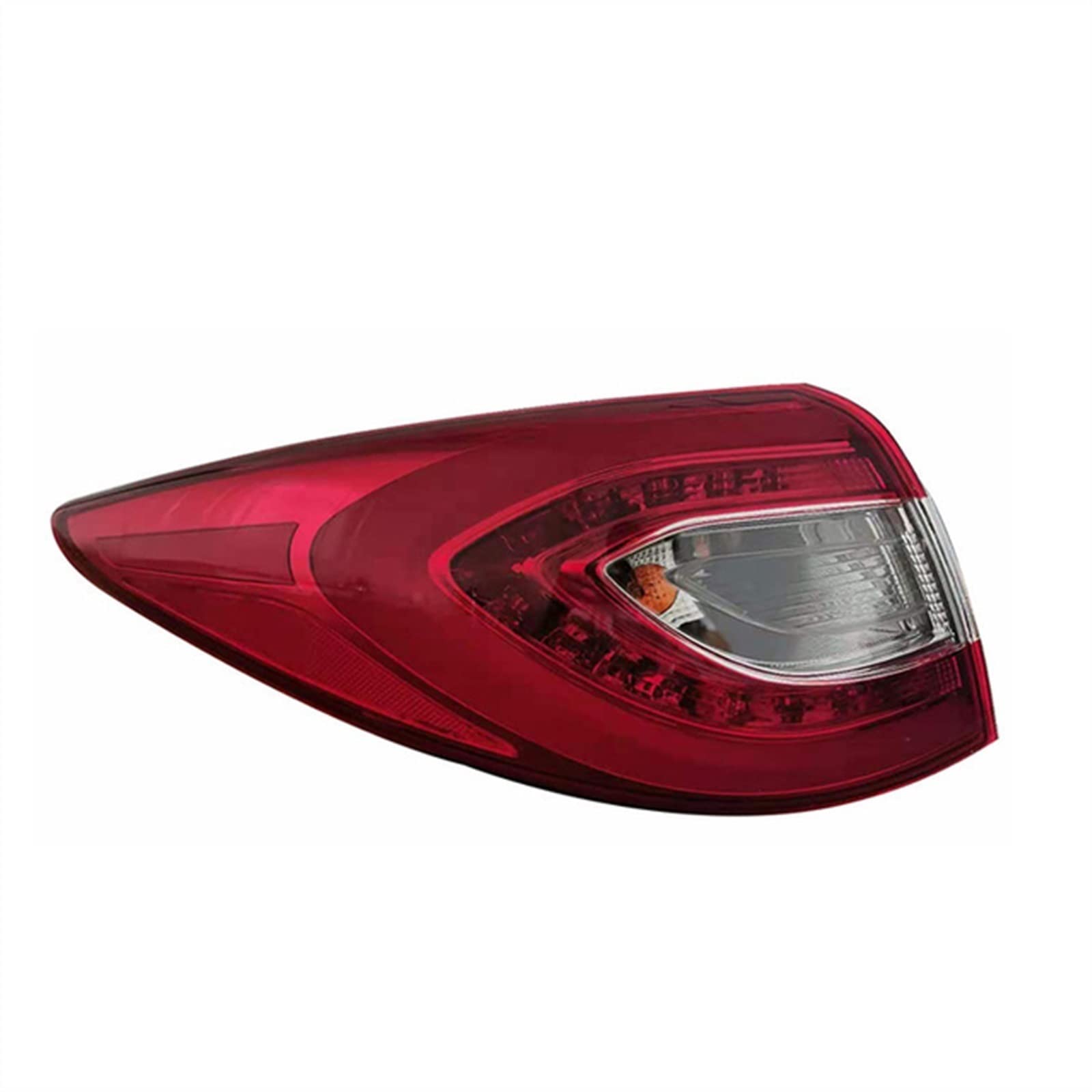 Generisch Rücklichtglas Für Hyundai IX35 2013-2015 Auto hinten für Rückfahrbremse Bremsleuchte Rücklicht Blinker für Blinker Bremse Bremslicht(Outer Left) von Generisch