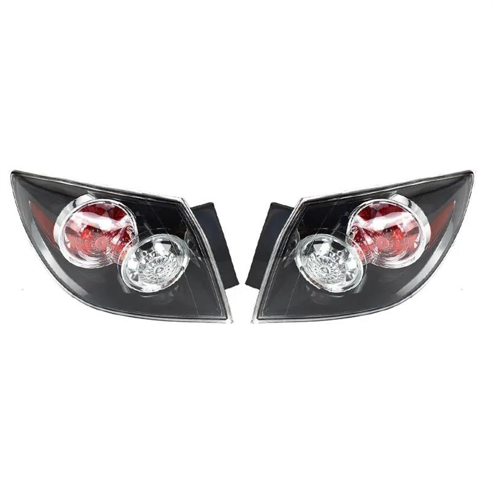 Generisch Rücklichtglas Für Mazda 3 2004 2005 2006 2007 2008 2009 2010 Auto Hinten Schwanz Licht Montage Drehen Für Signal Rückleuchten Bremse Lampe(Left and Right) von Generisch