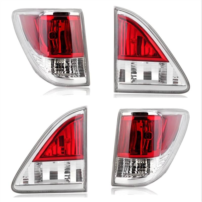 Generisch Rücklichtglas Für Mazda BT50 2011 2012 2013 2014 2015 Hinten Blinker Nebel Lampe Bremse Für Signal Licht Hinten Schwanz Licht auto Zubehör(4 PCS) von Generisch