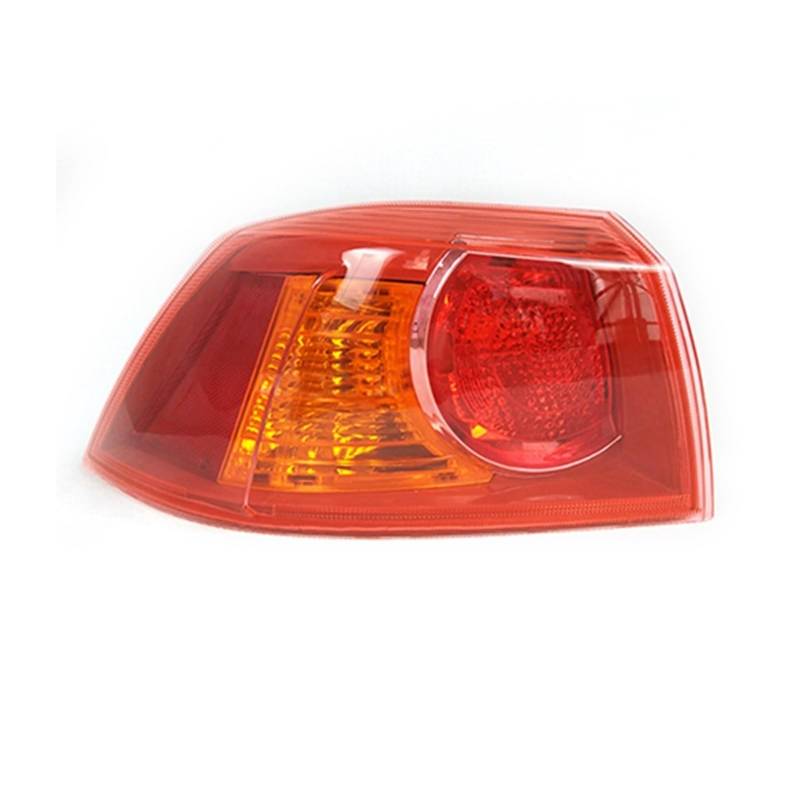 Generisch Rücklichtglas Für Mitsubishi Für Lancer EX Für EVO 10 2008-2013 Rücklicht Blinker Licht Bremsleuchte Hinten Blinker Montage(Left outside) von Generisch