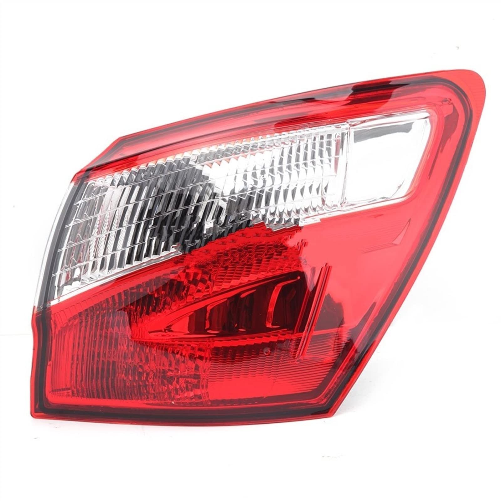 Generisch Rücklichtglas Für Nissan Für Qashqai 2010-2014 EU Version Auto Äußere Hinten Schwanz Licht Bremse Nebel Lampe Lauflicht Warnung(Outer R) von Generisch