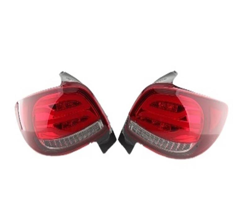 Generisch Rücklichtglas Für Peugeot 206 206CC 2004-2008 Blinker Bremse Stop Stoßstange Lampe Auto Montage 1 Paar Auto Hinten Schwanz licht von Generisch