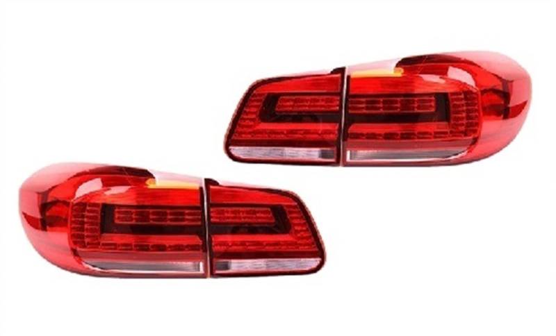 Generisch Rücklichtglas Für VW Für Tiguan 2013 2014 2015 2016 Rücklicht Montage Auto Teile 1Set Hinten Stoßstange Rücklicht Bremse Warnung Licht von Generisch