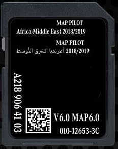 Generisch SD Karte GPS-Navigation Afrika Naher Osten 2018/2019 v6 kompatibel mit Mercedes Garmin MAP Pilot STAR1 – A2189064103 von Generisch