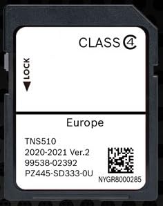 Generisch SD-Karte GPS-Navigation Europa 2020–2021 Ver.2 – kompatibel mit Toyota TNS 510 (PZ445-SD333-0V) von Generisch