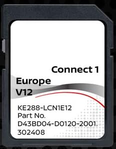 Generisch SD Karte GPS Navigation Europa 2022 V12 – Datenbank Q3.2020 - kompatibel mit Nissan Connect 1 LCN1 von Generisch