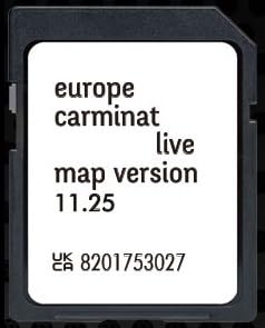 Generisch SD Karte GPS Navigation Europa 2024 – Version 11.25 – kompatibel mit Renault Tomtom Live von Generisch