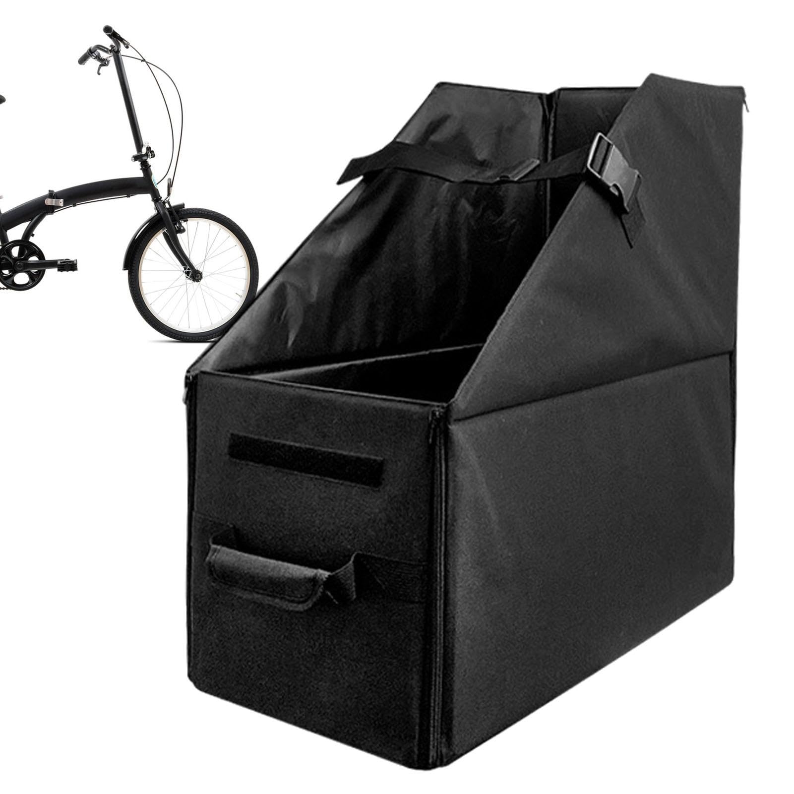 Gepäckträgertasche Gepäckträger Heckträger Kofferraumtasche für Fahrräder Rücksitzträger Sattel Gepäck Aufbewahrungspaket für Fahrräder und Rennräder von Generisch