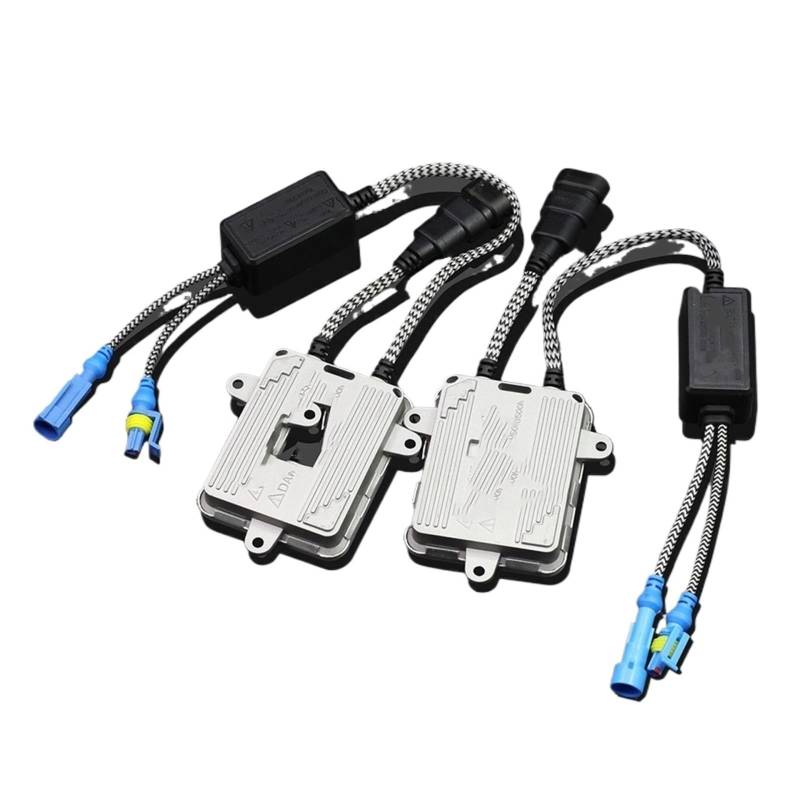 HID-Vorschaltgerät-Kit für Autos 55 W für Wechselstrom für Xenon-Vorschaltgerät, 12 V, digitaler Vorschaltgerät-Block, Zündung, Ersatz(2PCS) von Generisch