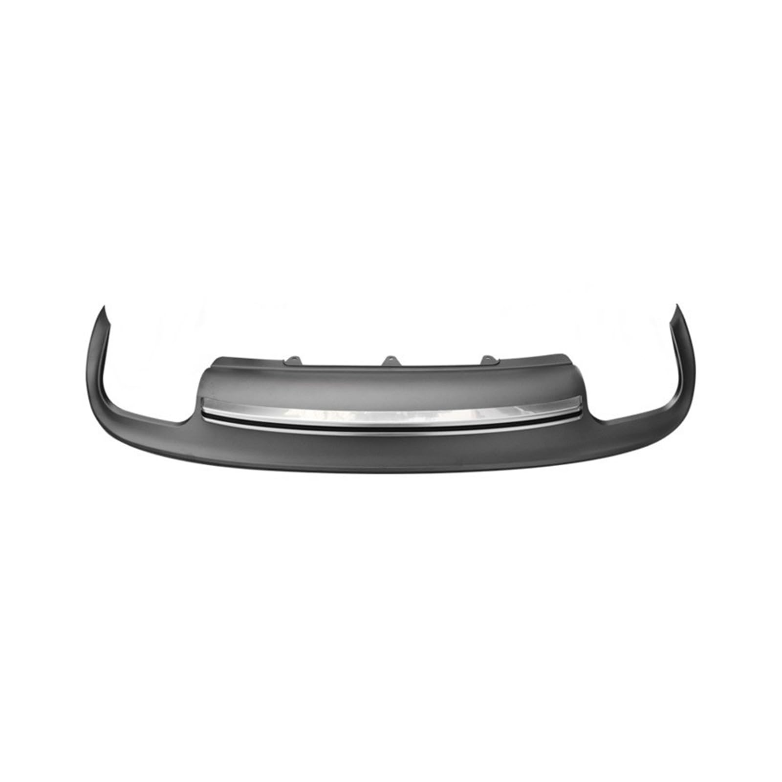 Heckspoiler A5 B8 2012 2013 2014 2015 2016 4-türer/2-türer Heckstoßstange Diffusor Lippe Spoiler Schwanz Diffuse Auspuffrohr Spitze(Grey for 2-Door) von Generisch