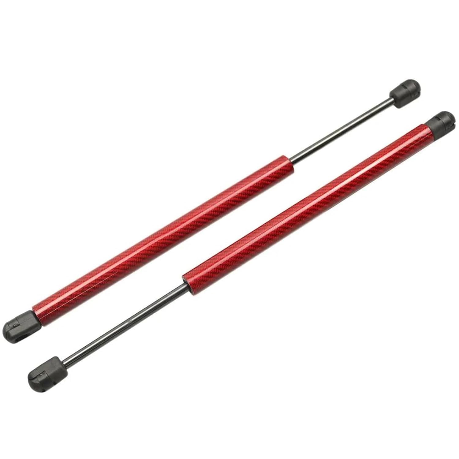 Hydraulische Federstange Für BMW X6 (E71) 2008-2014 Heckklappe Stützstange Kofferraumlift Unterstützung Gasdruckfedern Stoßdämpfer Federn Absorber(Red carbon fiber) von Generisch