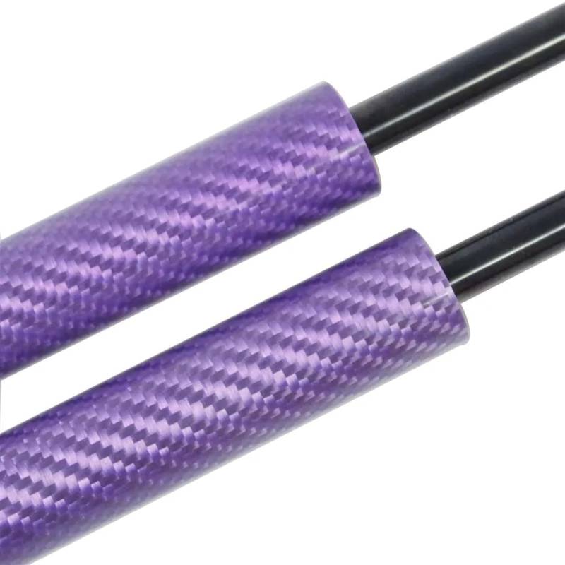 Hydraulische Federstange Für SEAT Für Ibiza Für Mk4 6J 6P Für Sport Für Coupe 2008-2017 Kofferraumlift Stützstange Stoßdämpfer Heckklappenstrebe(Purple Carbon Fiber) von Generisch