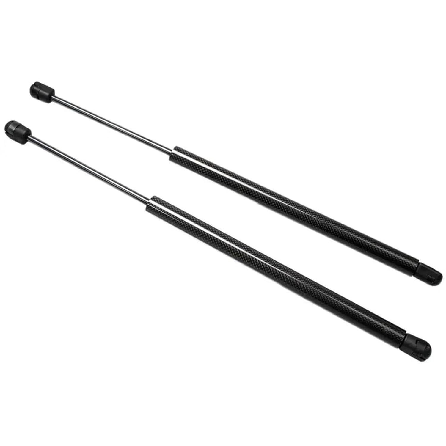 Hydraulische Federstange Für VW T5 Für Heckklappe Für Multivan 2003-2015 1 Paar Stoßdämpfer Heckklappe Kofferraum 755mm Lift Support System(Carbon Fiber Black) von Generisch