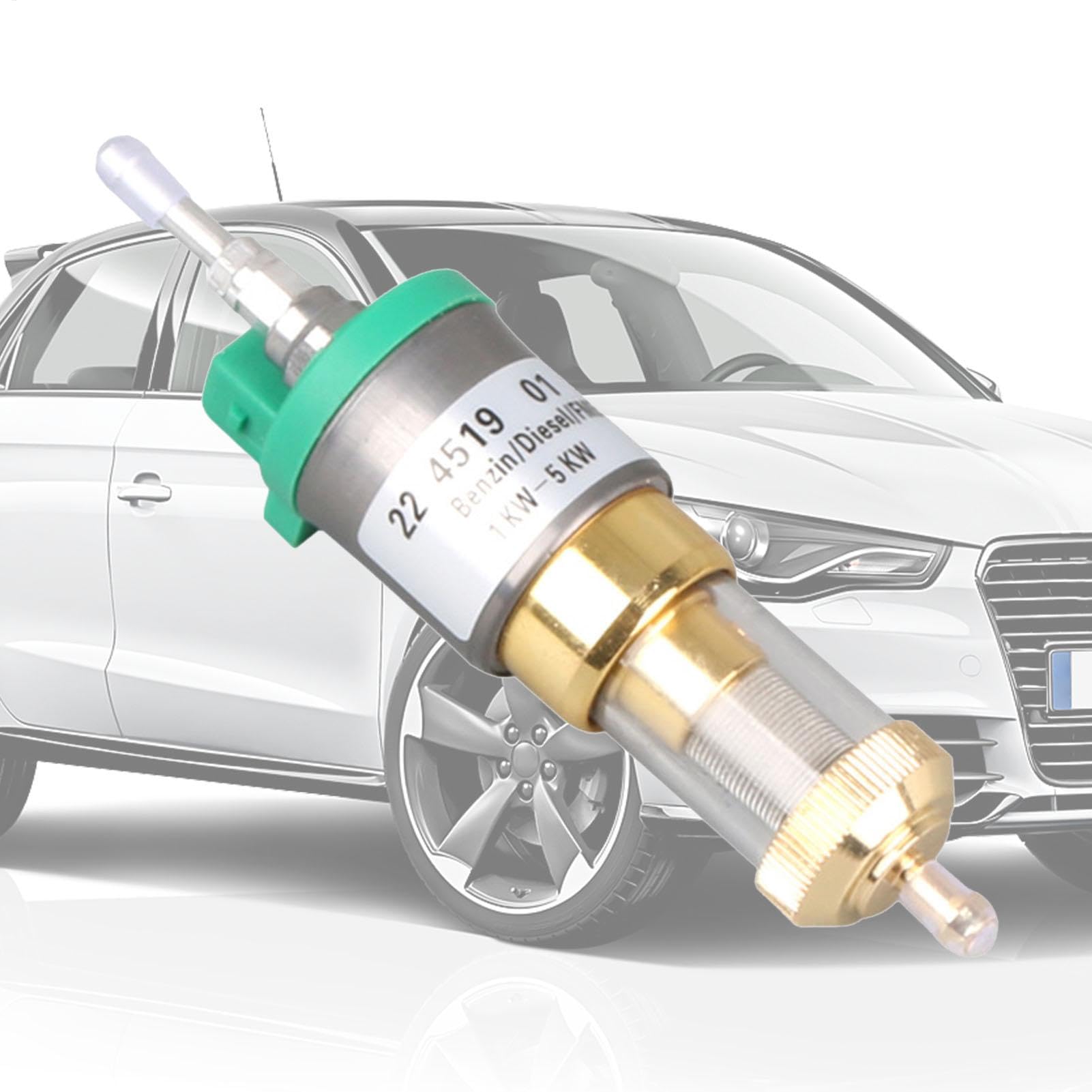 Impulsölpumpe, Auto-Luftheizungsölpumpe - Leise Ölheizungs-Impulspumpe mit Ölfilter | Elektronische Impulsdosierpumpe für Autolufterhitzer für Automobilteile von Generisch