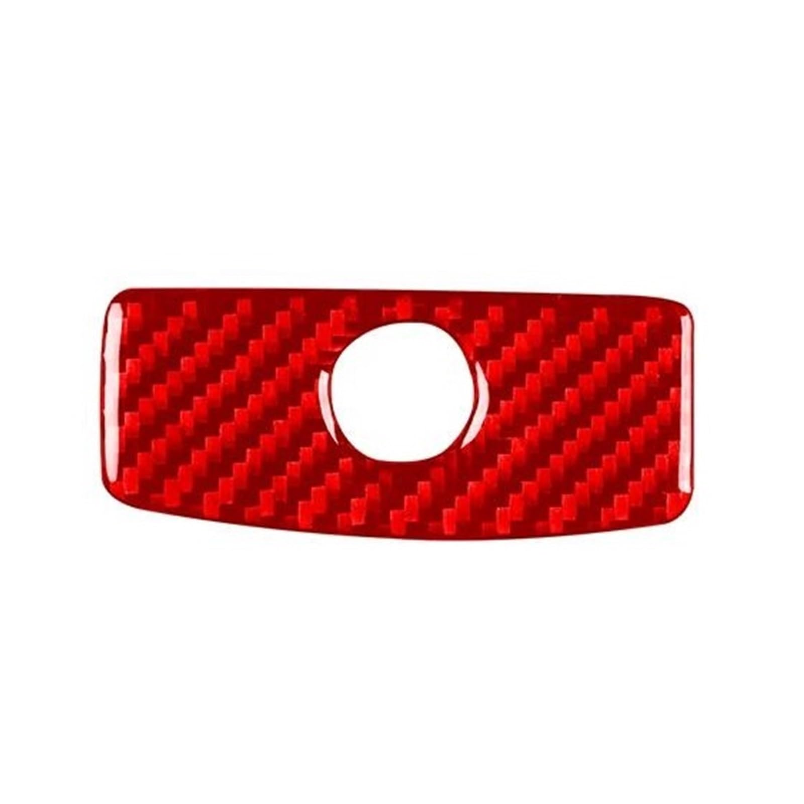 Innenausstattung von Autos Auto First Officer Lagerung Griff Panel Trim Innen Zubehör Aufkleber Für Impreza für Crosstrek 2017-2022(Carbon Red) von Generisch