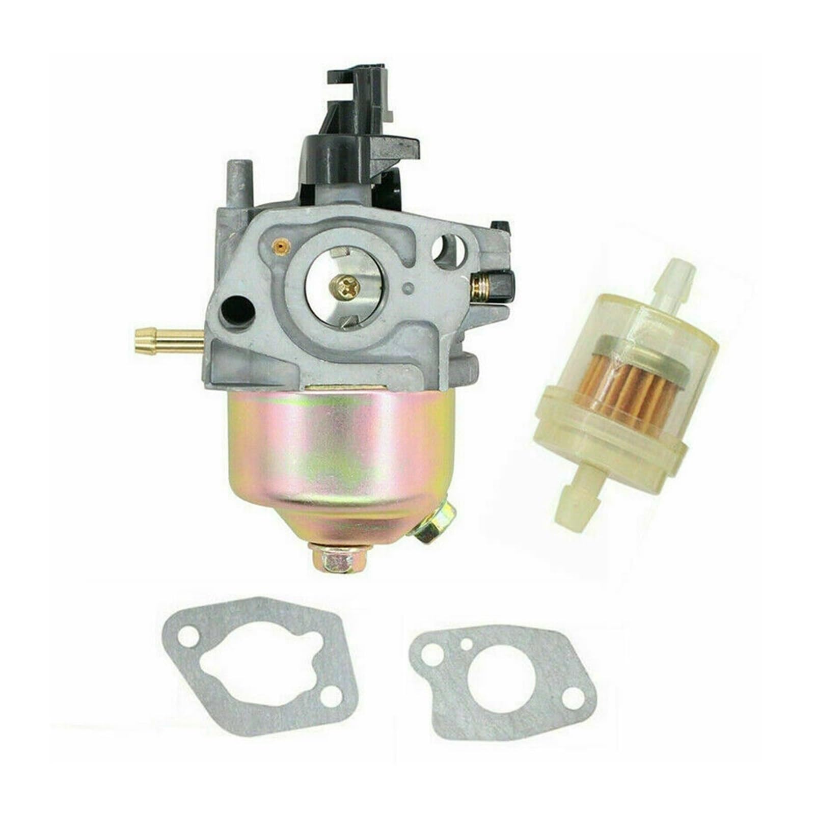 Kleinmotor-Vergaser Vergaser Carb Rasenmäher Vergaser Dichtung Kraftstofffilter Vergaser für Mountfield HP414 M411PD RS100 SP414 HP164 SP164 von Generisch