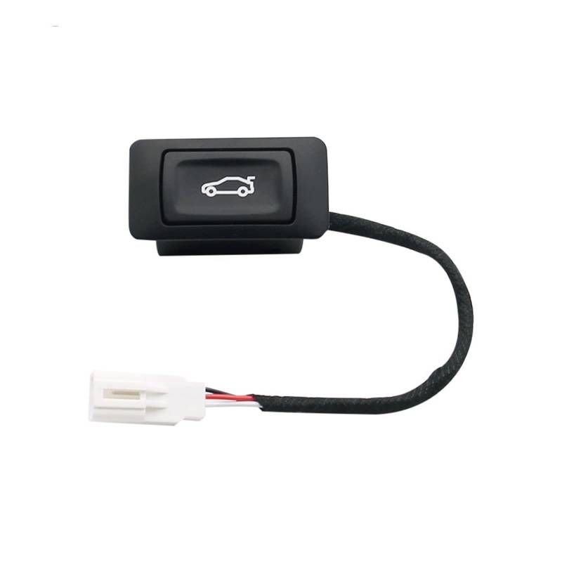 Kofferraumdeckelschloss Heckklappenschloss Für Audi Q3 Q5 Q7 Auto Heckklappe Für Schalter Stamm Automatische Reset-Taste Für Schalter Innen Kofferraumschloss(with Cable) von Generisch