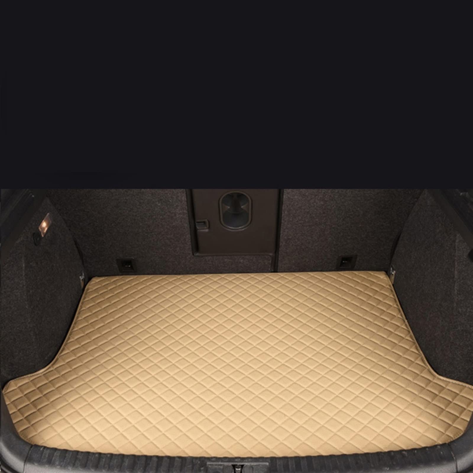 Kofferraummatte Aus Leder Für X5 E53 1999–2006 Kofferraummatte Liner Pad Für E53 2003 2004 Cargo Pad Carpet Tail Cargo Liners Langlebiges Kofferraum(Beige) von Generisch