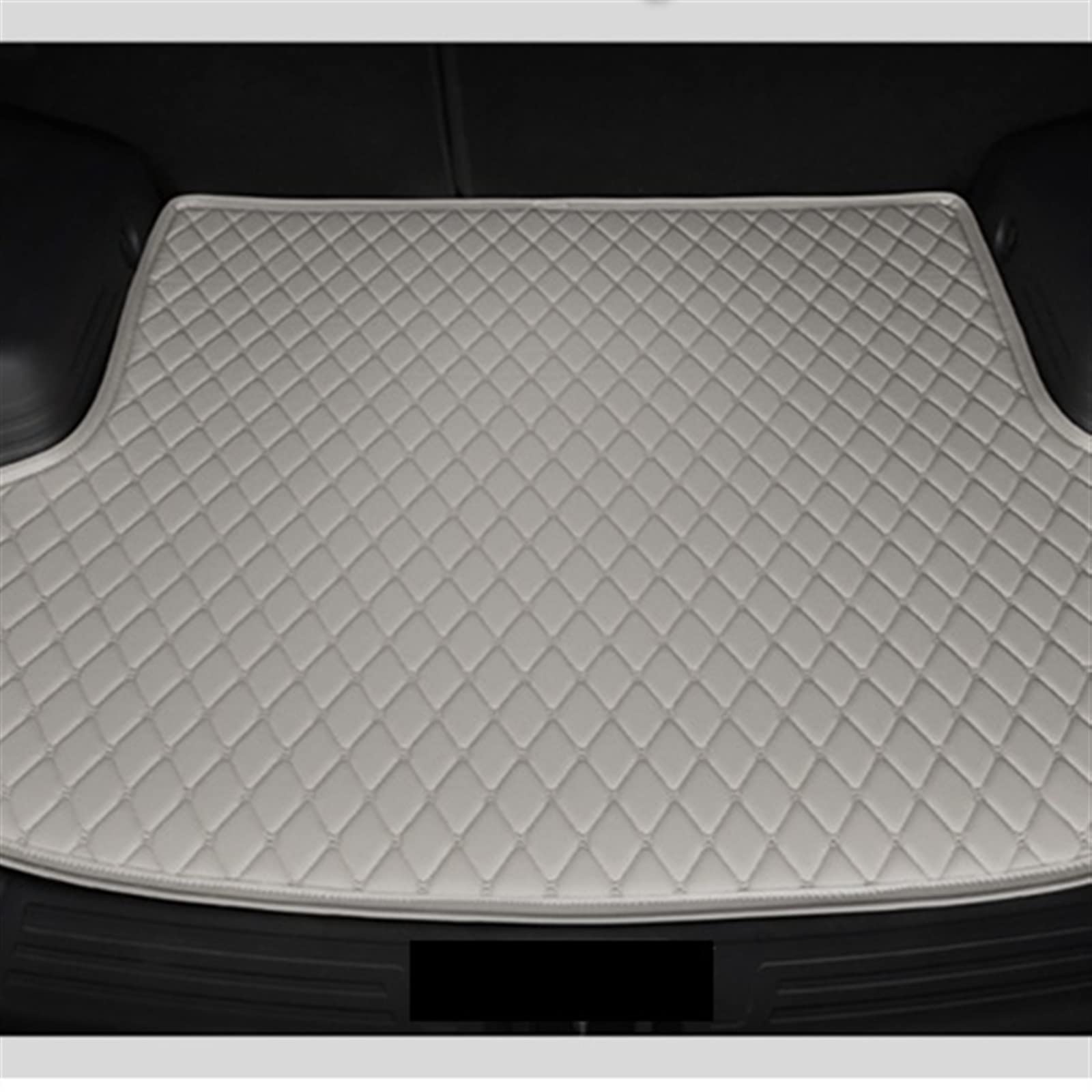 Kofferraummatte Für Volvo V40 Hatchback 2013-2019 Cargo Liner Teppich Innenausstattungsabdeckung Langlebiges Kofferraum(Gary) von Generisch