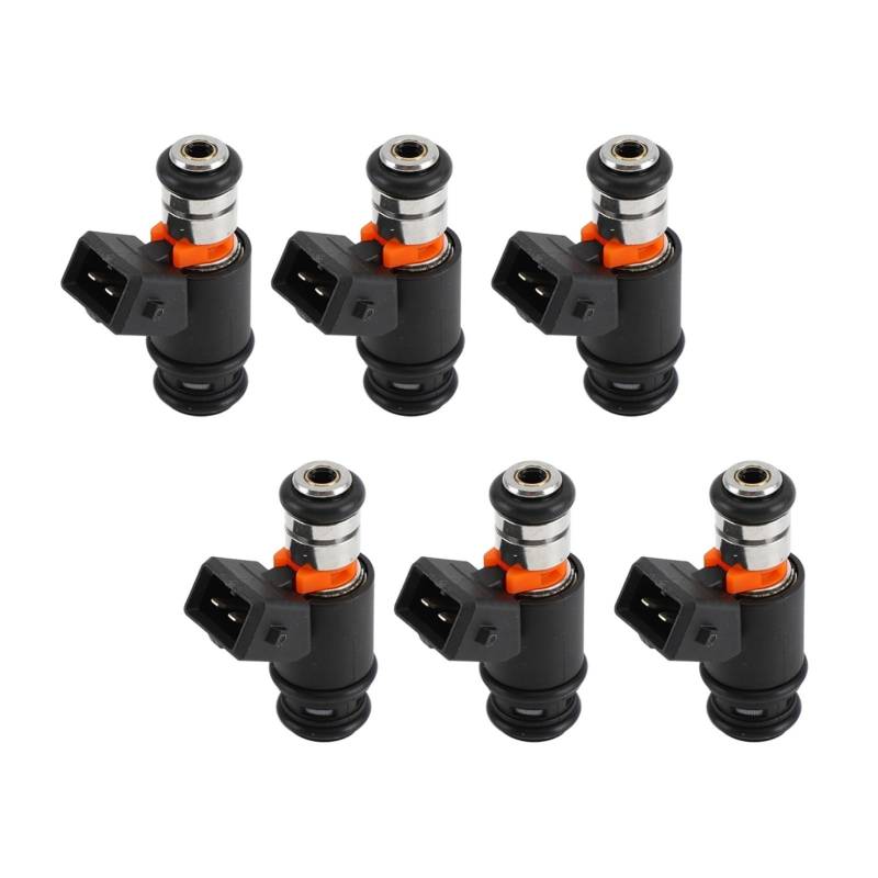 Kraftstoffdüseneinspritzung 6PCS Einspritzdüsen 021906031D für Golf für Jetta 1999-2002 Eurovan von Generisch