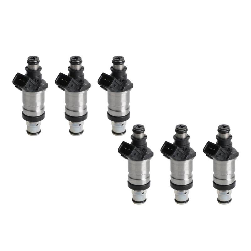 Kraftstoffdüseneinspritzung 6PCS Kraftstoff Injektoren 06164-P8A-A00 Für Accord Für Civic Für 3,0 L 3,5 L V6 Auto Zubehör von Generisch