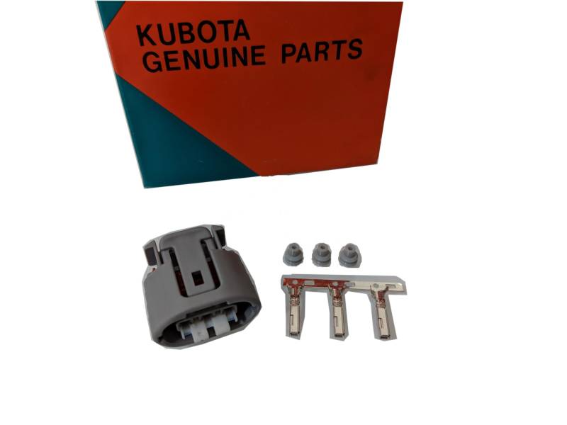 Kubota Stecker 3-pol passend für Lichtmaschine 16678-65830 90980-11349 von Generisch