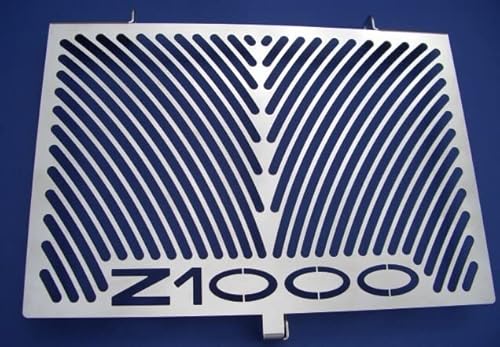 Kühlerschutz für Kawasaki z1000 2010-2021 GroFaTec Edelstahl Kawasaki Z1000 Radiator Kühler Abdeckung Gitter Kühlergitter Steinschlagschutz Wasserkühlerabdeckung z800 z750 sx Ninja von Generisch