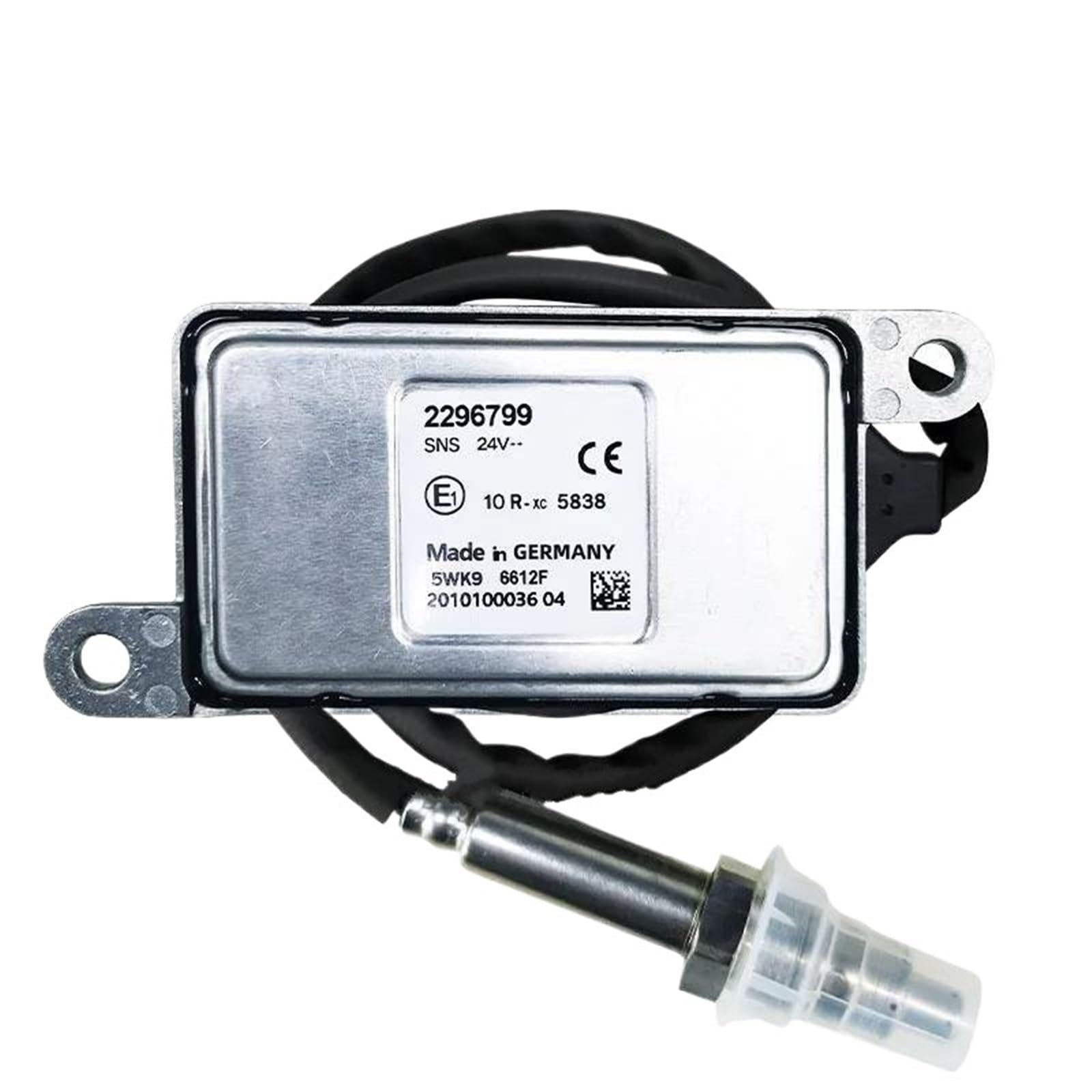 Lambdasonden 2296799 5WK9661 2F 2020691 5WK9661 2D 1872080 2247379 Stickstoff Sauerstoff Sensor 24V Nox Sensor Für Scania Motor Ersatzteile Lambdasonde Regelsonde(5WK96612F) von Generisch