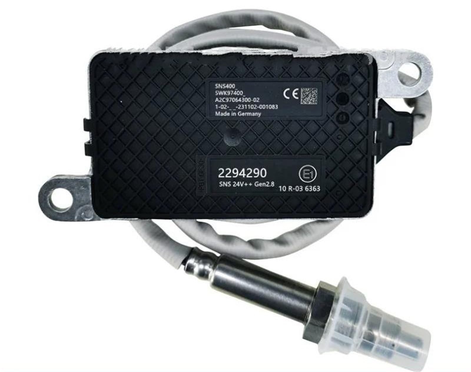 Lambdasonden 294290/2064768/2247380/2296800 5WK97400 2294290 Stickstoff Sauerstoff NOx Sensor Für Scania Motor Für LKW 24V Lambdasonde Regelsonde von Generisch