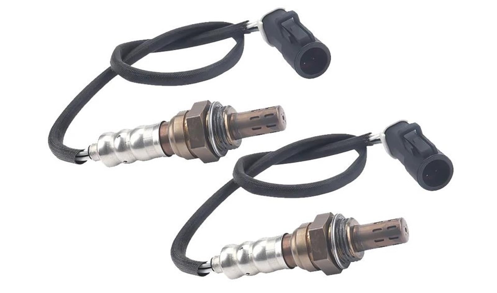 Lambdasonden 2Pcs Sauerstoff Sensor Upstream Und Downstream Für Ford Für Pickup 4,2 L 4,6 L 5,4 L 1999-2003 2004 2005 2006 2007 2008 Lambdasonde Regelsonde von Generisch