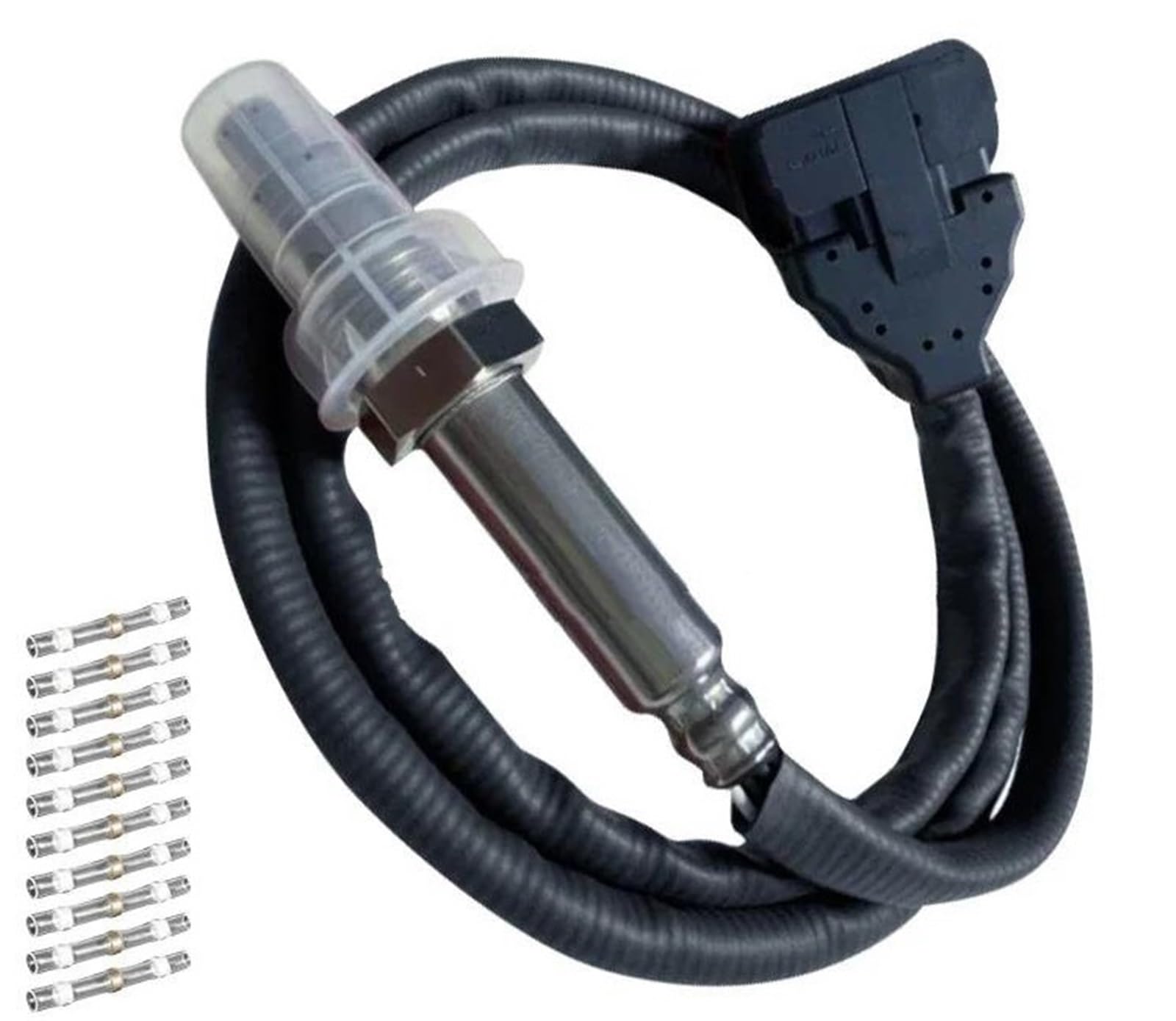 Lambdasonden 5WK9672 1B 51,15408-0016 24V Stickstoff Sauerstoff NOx Sensor 24V Für Man TGL Für TGM TGX TGS Für LKW 24V Lambdasonde Regelsonde(Probe) von Generisch