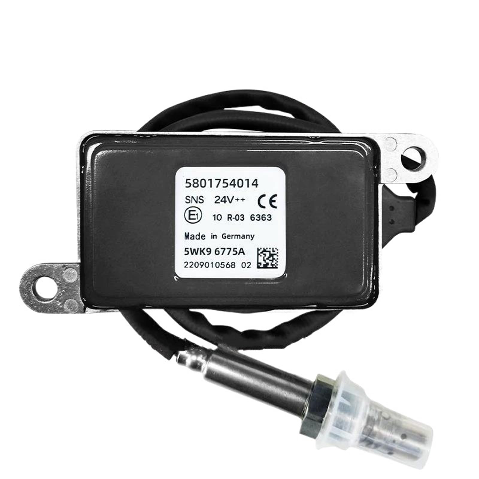 Lambdasonden Für IVECO Für LKW 5801754014 5WK96775A 5WK9 6775A 24V Stickstoff Sauerstoff Sensor 24V Abgas Erkennung Nox Sensor Lambdasonde Regelsonde(5WK96775A) von Generisch