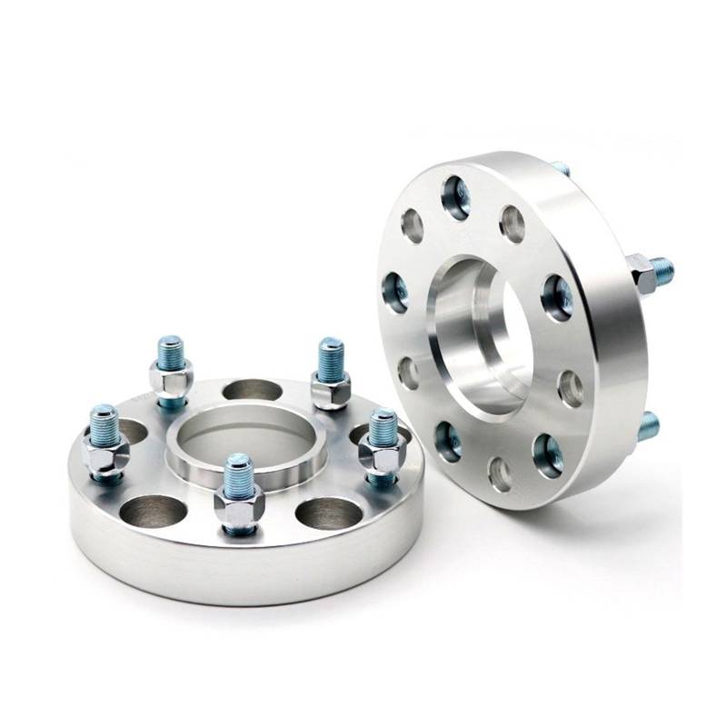 Leichtmetallfelgen-Unterlegscheiben 2 stück 15/20/25/30/35/40mm PCD 5x100 CB 57,1mm rad Spacer Adapter 5 Lug Aluminium Rad Spacer 5 Lug für VW(30MM) von Generisch