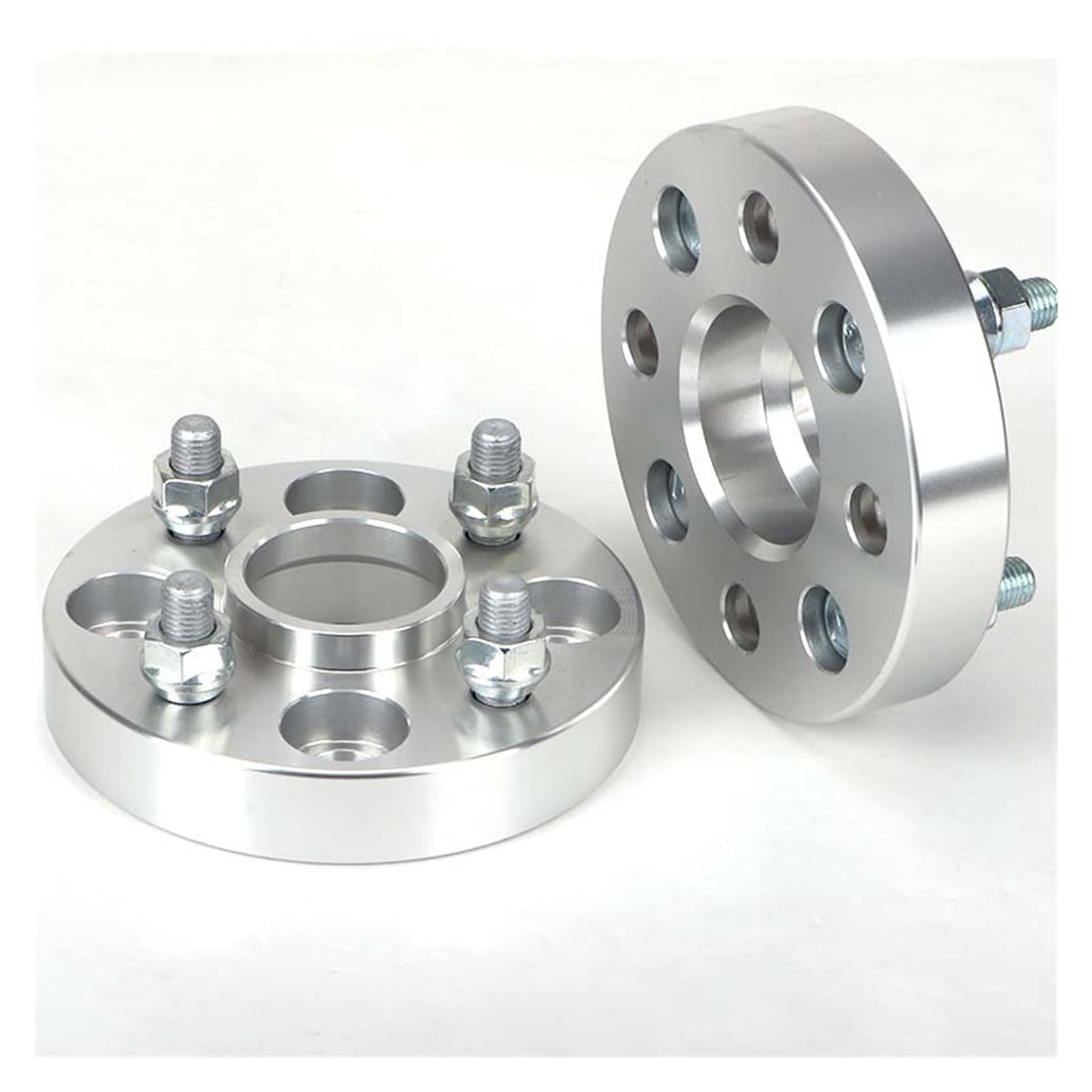 Leichtmetallfelgen-Unterlegscheiben 2 stück PCD 4x10 8 65,1mm 15/20/25/30/35/40/45mm Rad Spacer Adapter für CITROEN CElysee C2 C3 C3-XR C4 C4L C4 für Kaktus DS3 DS4(2PCS 15mm) von Generisch