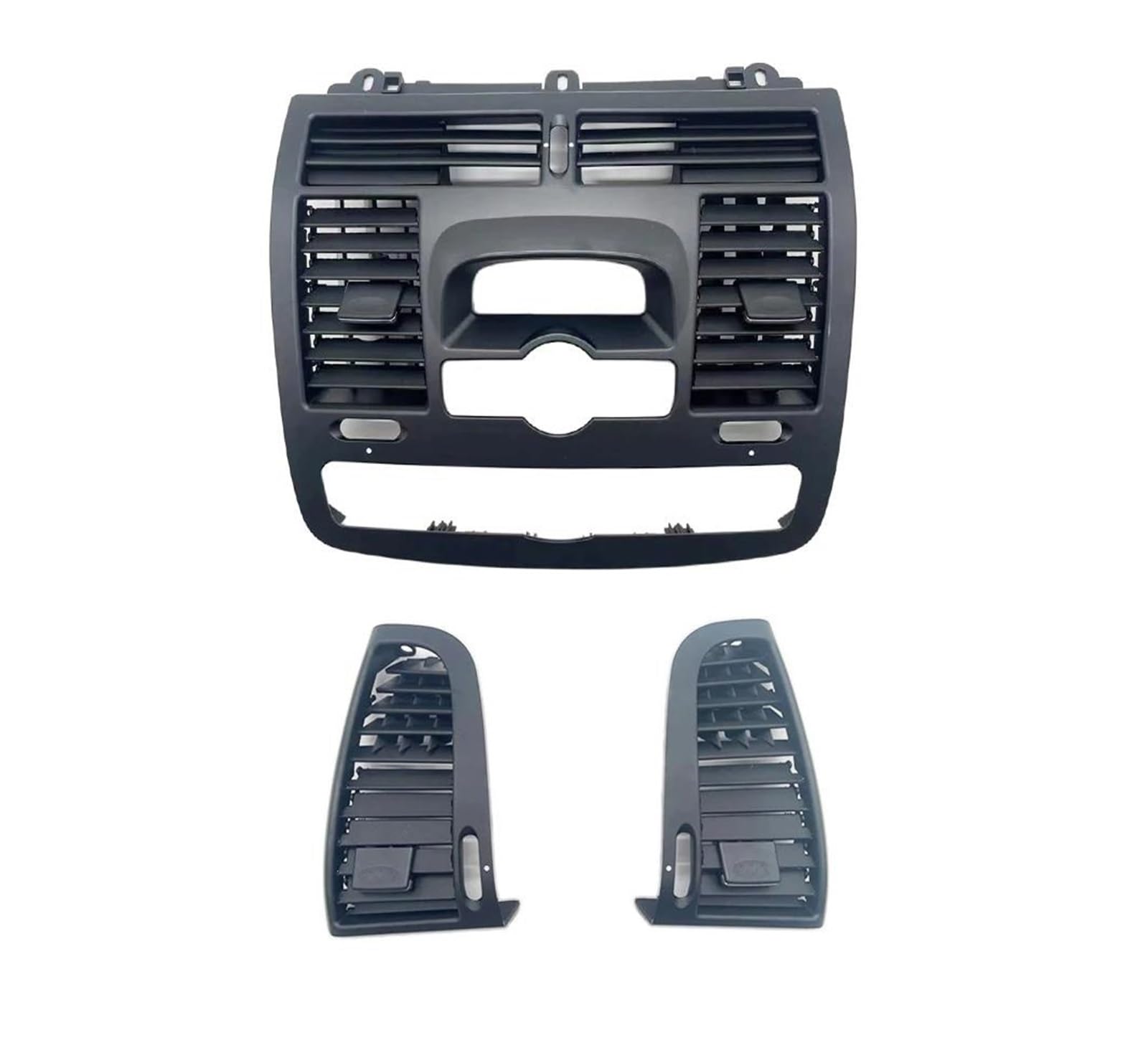 Lüftungsgitter Für Mercedes Für Benz Für Vito Für Viano W636 W639 2010-2015 6368300300 6368300200 Dashboard Air Zustand Air Vent Outlet Abdeckung Klimaanlage Outlet(Model B 3pcs Set) von Generisch