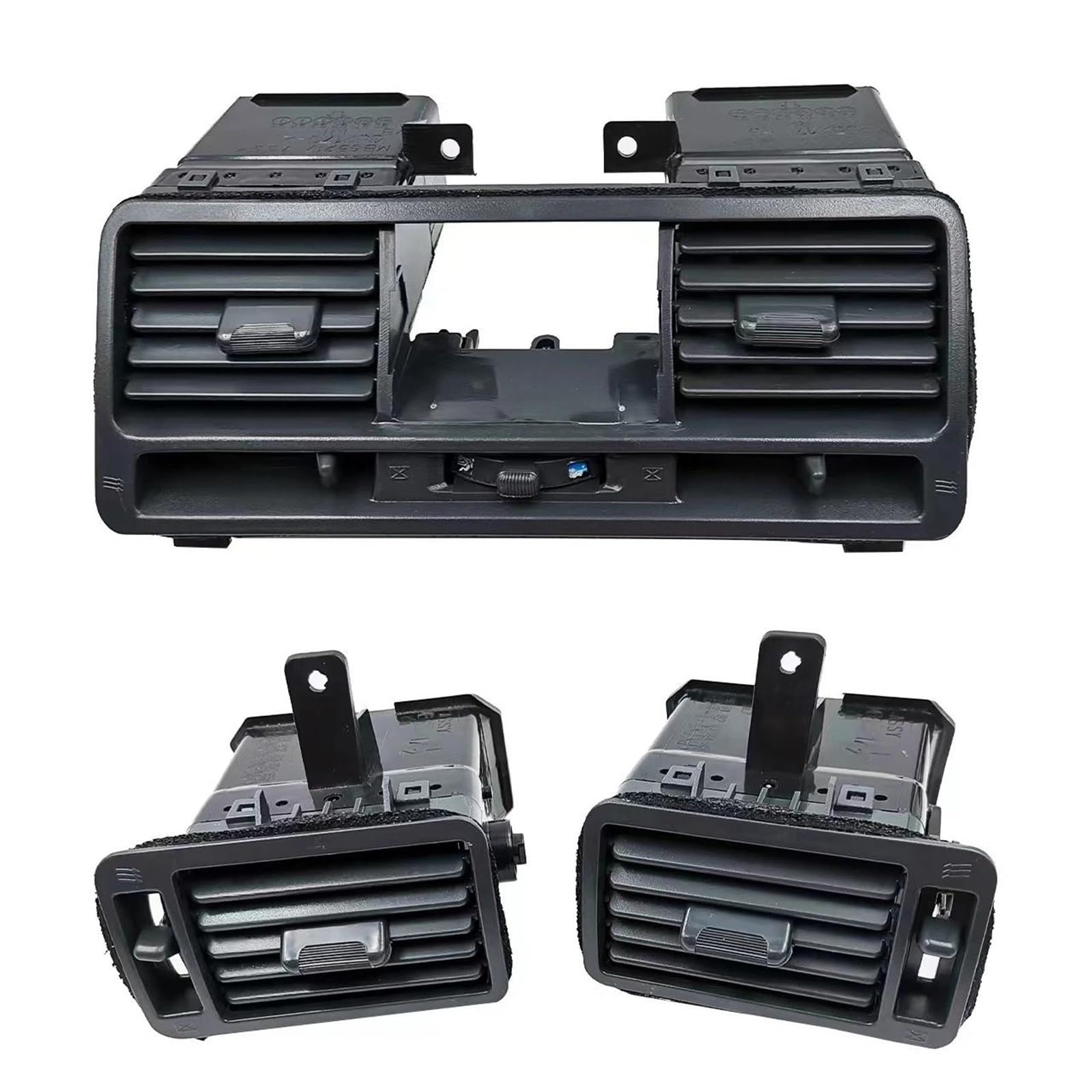 Lüftungsgitter Für Mitsubishi Für Pajero Für Montero V31 V32 V33 Modifikation Zubehör Auto Armaturenbrett Klimaanlage Vent Outlet Panel Klimaanlage Outlet(Set 3pcs) von Generisch