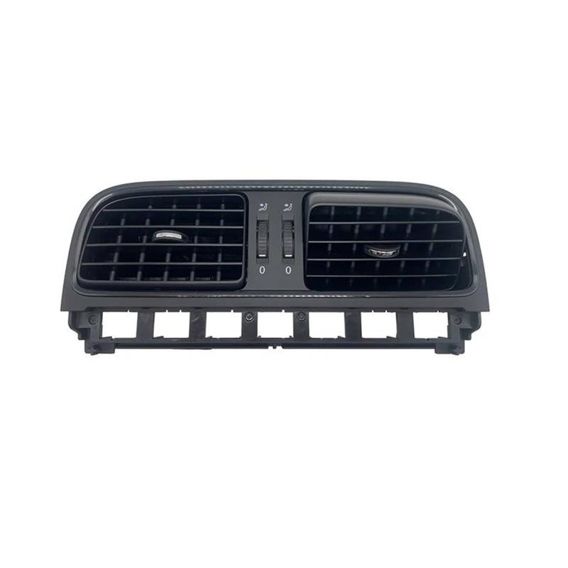 Lüftungsgitter Für VW Cross Für Polo 5 6R Limousine Für GTS Für Vento 2011-2013 6R0819703/704/728 Front Dashboard Klimaanlage Outlet Vent Klimaanlage Entlüftung(Matte blackmiddle) von Generisch