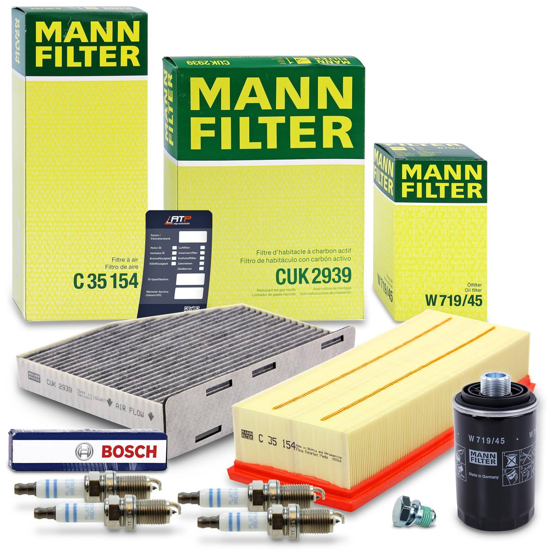 MANN-FILTER Inspektionspaket SET C 40789691 von Generisch