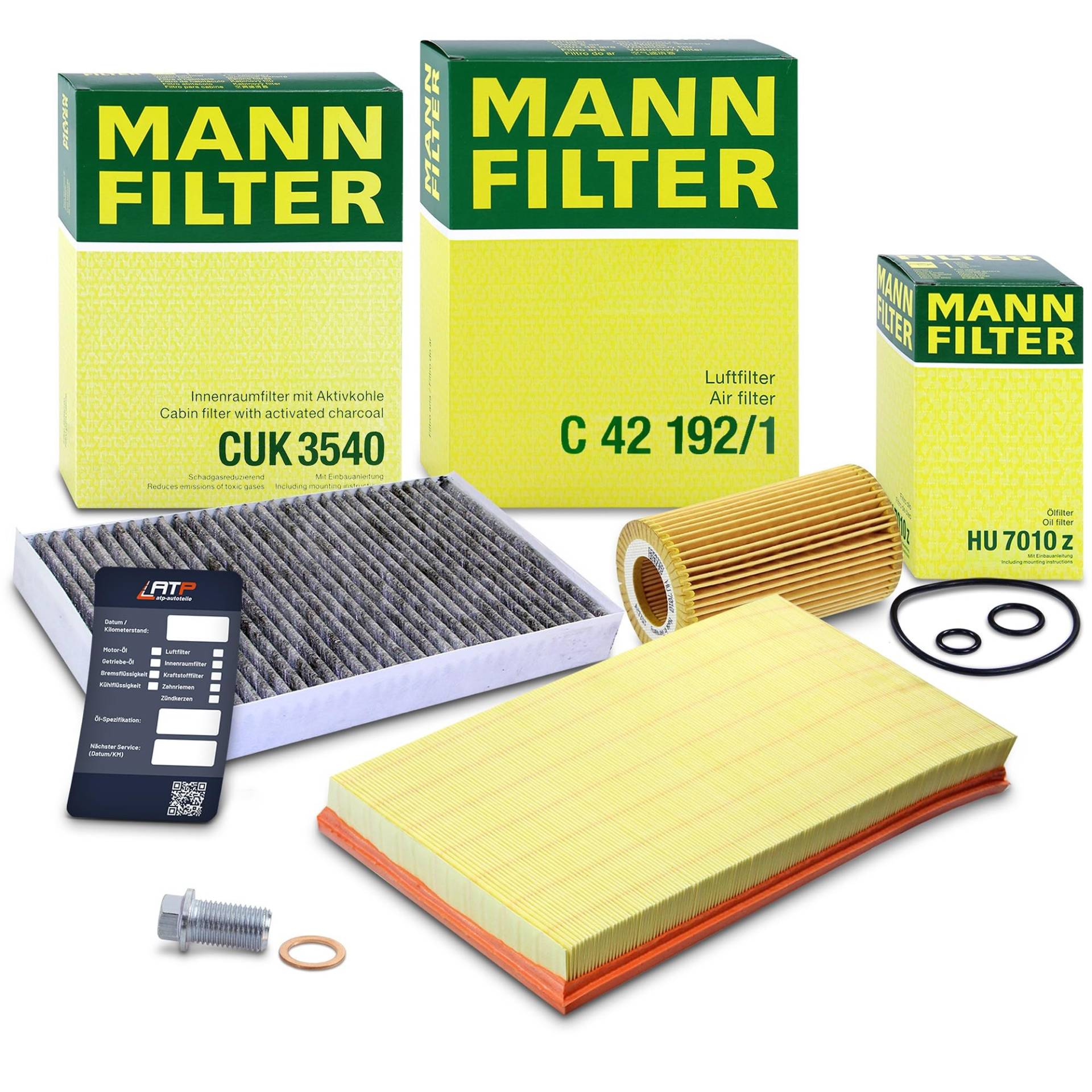 MANN-FILTER Inspektionspaket Set A 40974793 von Generisch