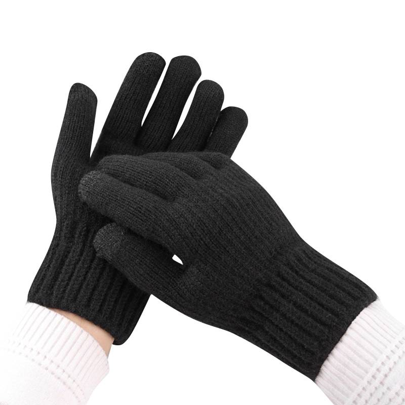 Men's Waterproof Thermal Gloves, Touchscreen Winter Gloves, Driving Gloves, Cycling Gloves, Running Gloves Fahrradhandschuhe Warm Handschuhe Fahrrad Arbeitshandschuhe Fingerless Reithandschuhe von Generisch