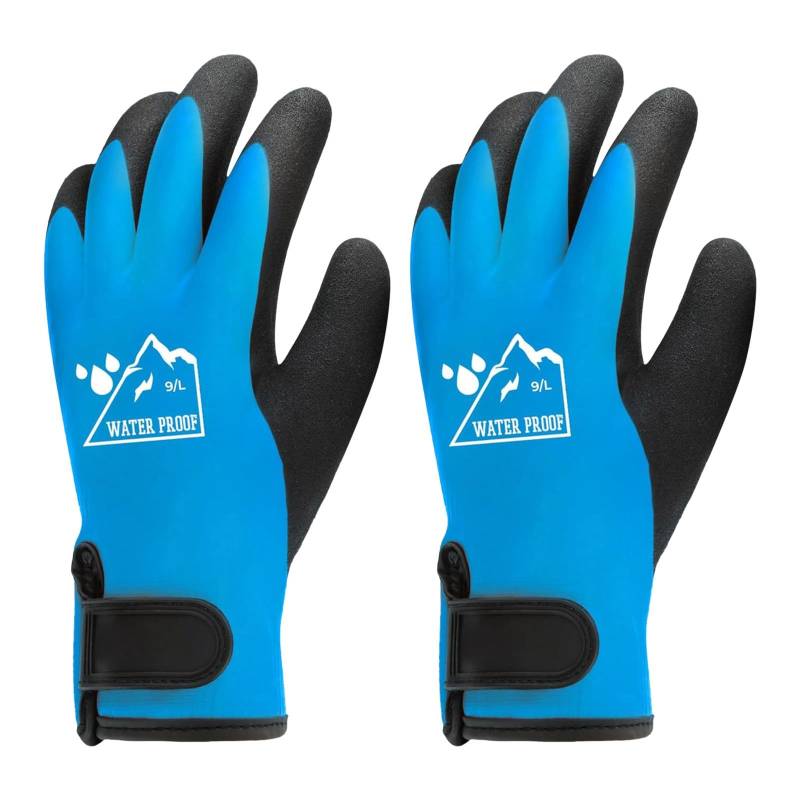 Men's Waterproof Thermal Gloves, Touchscreen Winter Gloves, Driving Gloves, Cycling Gloves, Running Gloves Glove Unisex Laufhandschuhe Smartphone Arbeitshandschuhe Ski Gloves Lightweight von Generisch