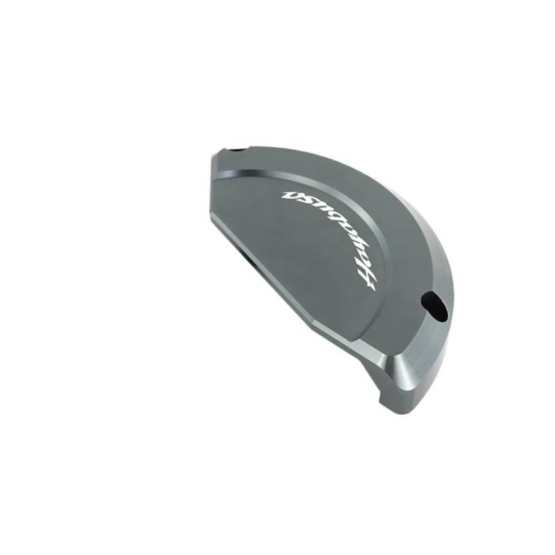 Motorrad-Kurbelgehäuse Für Suzuki GSX1300R Für Hayabusa 1999-2019 Mortorcycle Für Motor Schutz Crash Protector Links Fallen Schutz CNC Aluminium Motorrad-Motorabdeckung(Titanium) von Generisch